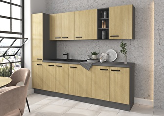 Dvierka na vstavanú umývačku riadu Scarmi ZM 570x596 (Herringbone scandi)