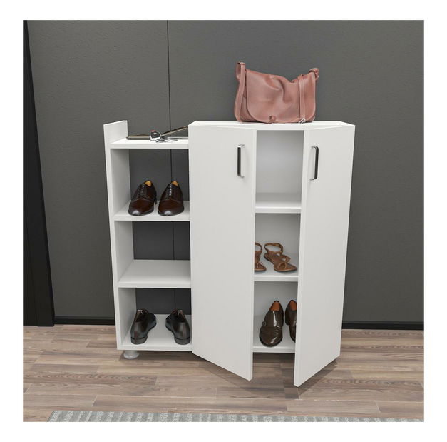 Cipősszekrény Aggia (fehér)