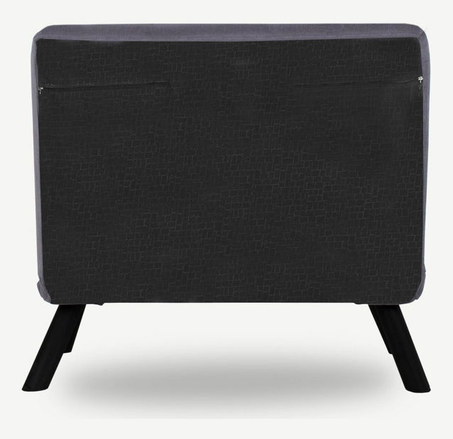 Rozkladacie kreslo Sandy (sivá)