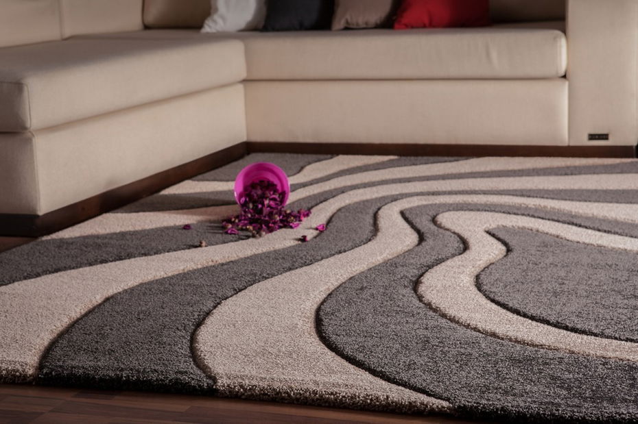 Kusový koberec Lambada Handcarving 452 Platin-Beige