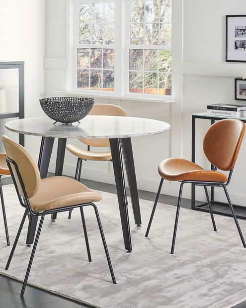 Set 2 buc scaune de sufragerie Luaza (bej)