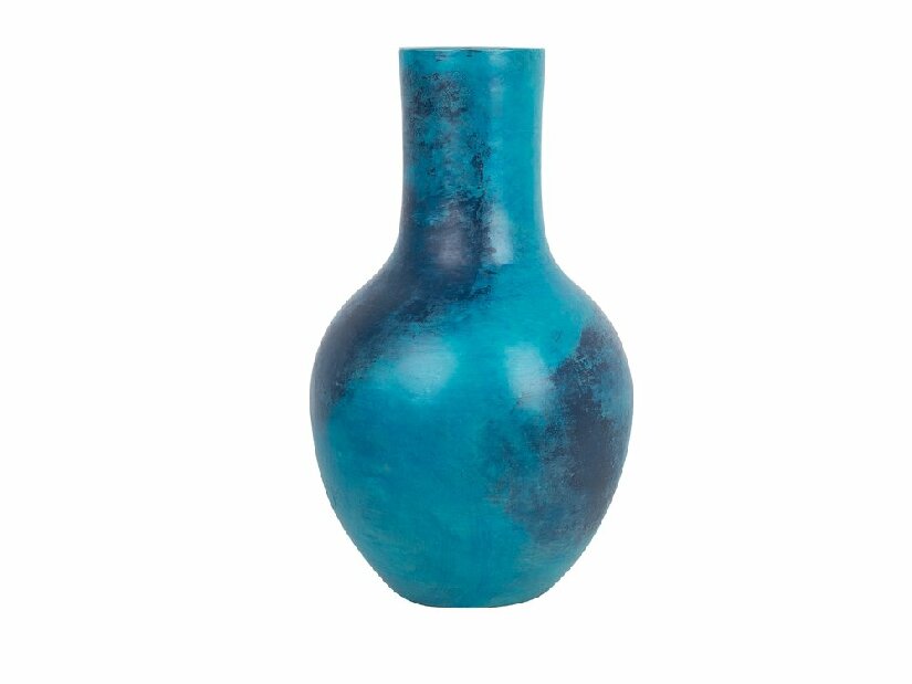 Váza BENALLA 43 cm (keramika) (modrá)