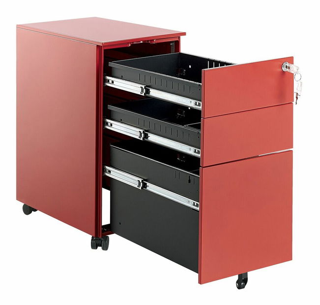 Komoda BALSAN (červená)