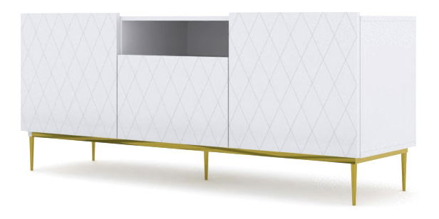 Masă TV Dintanna 145 (alb)