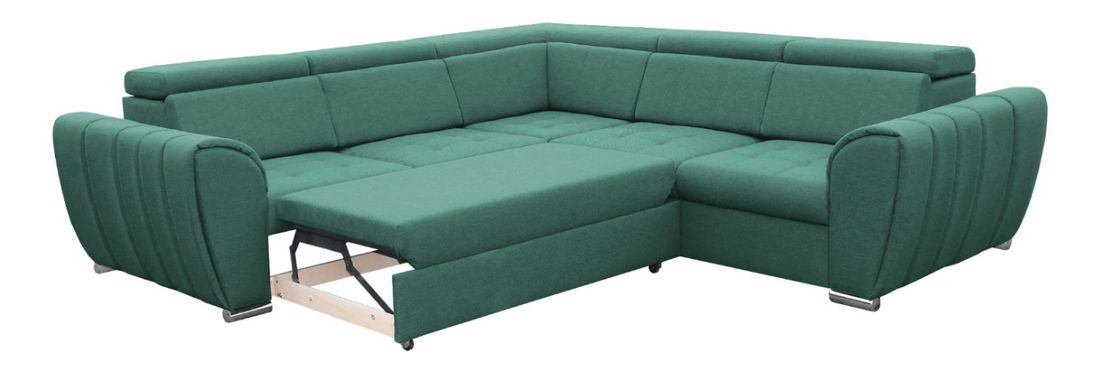 Rohová sedačka BRW Grenade (zelená) (P)