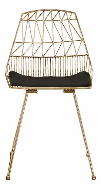 Set 2 buc. scaune pentru sufragerie Harlem (auriu) *vânzare stoc