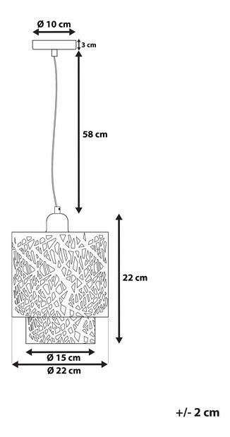 Lámpa Sofala (fehér)