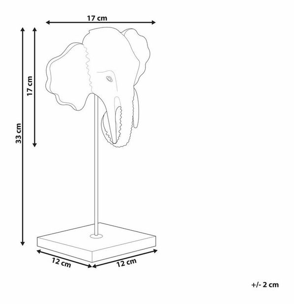 Ukrasna figura Kasza (zlatna)
