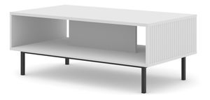 Măsuță cafea Rowanna (alb + Negru)