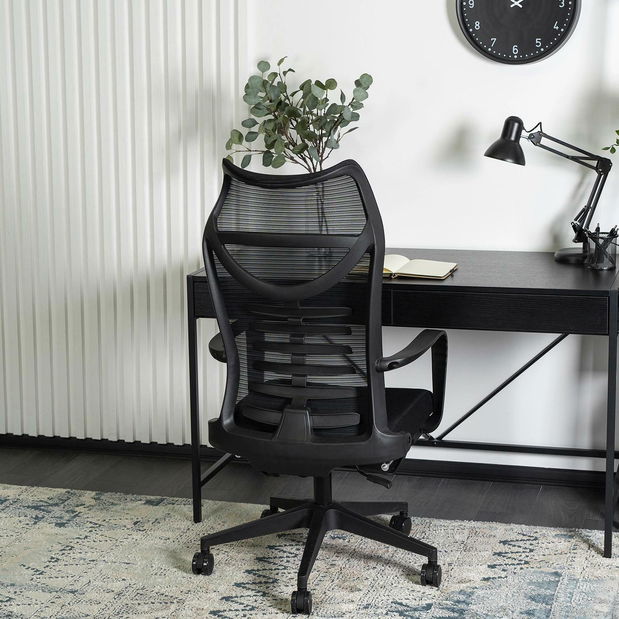 Irodai fotel Atrevido (fekete) 