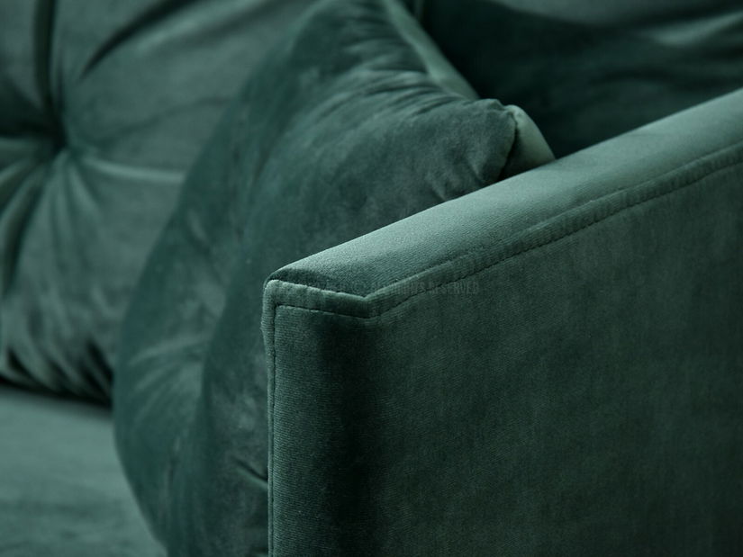 Canapea două locuri Mastil (negru)