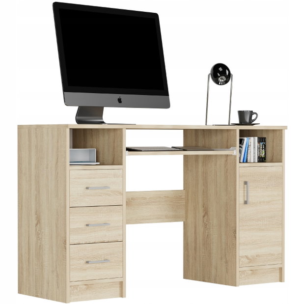 PC stol Nartos (hrast sonoma)