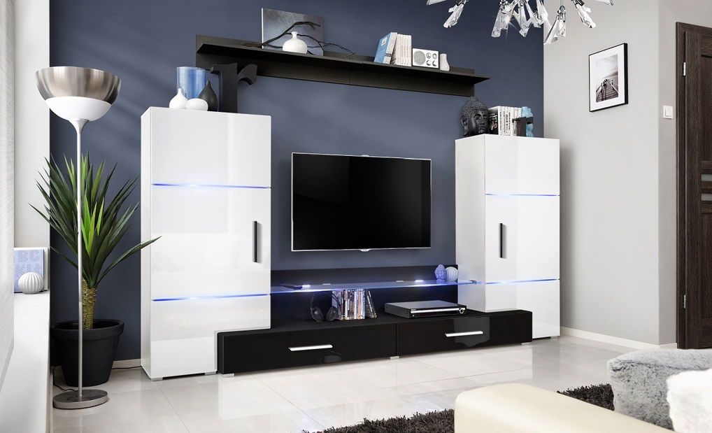 Obývacia stena Tower II 24 WS TW2 (s osvetlením)