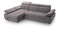 Rohová sedačka Belona (sivá) (L)