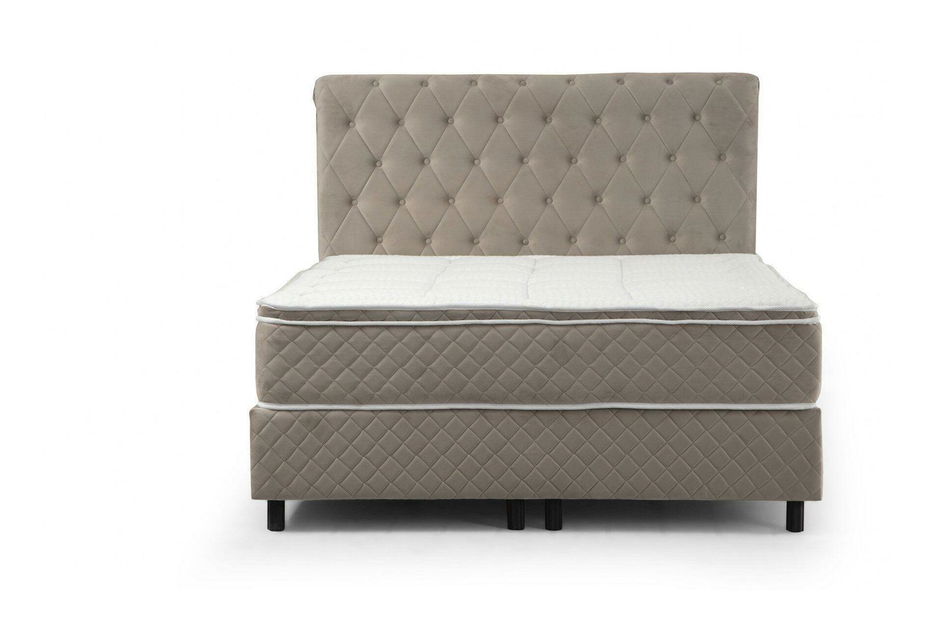 Boxspring posteľ 120 cm Sotima (béžová)