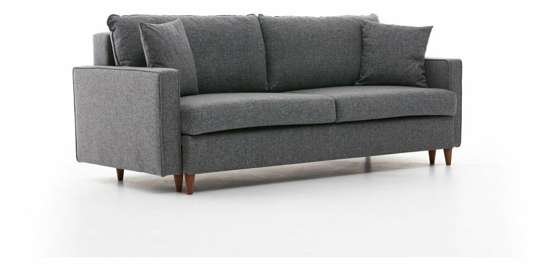 Canapea Canapea trei locuri Evelyn (gri)