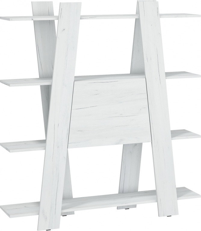 Regál Vera 06 (fehér craft)