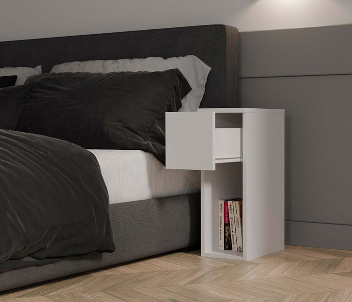 Noptieră Gustaban 1 (alb)