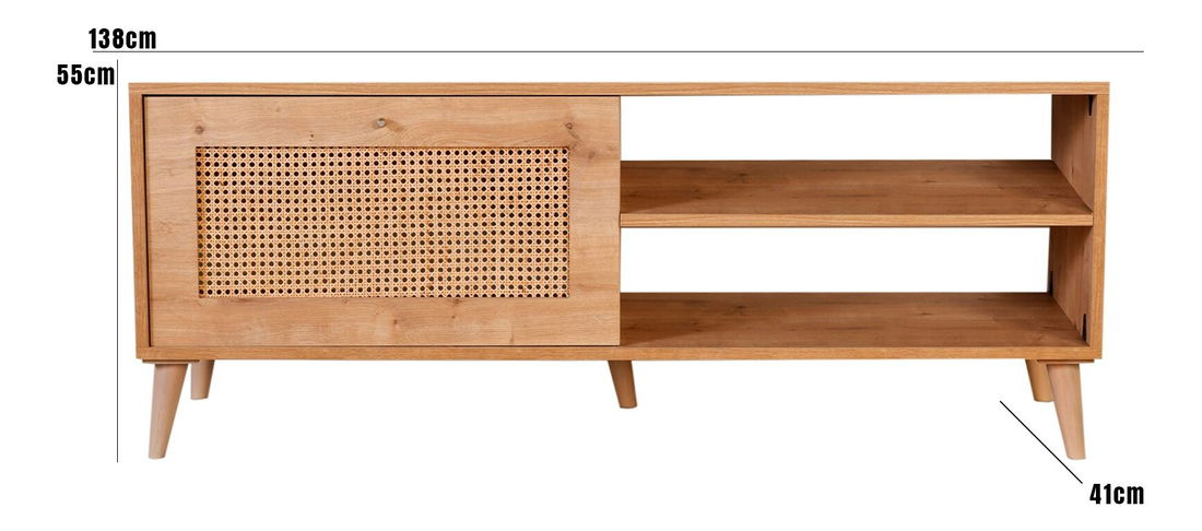 TV stolík/skrinka Herbert 140 (Dub)