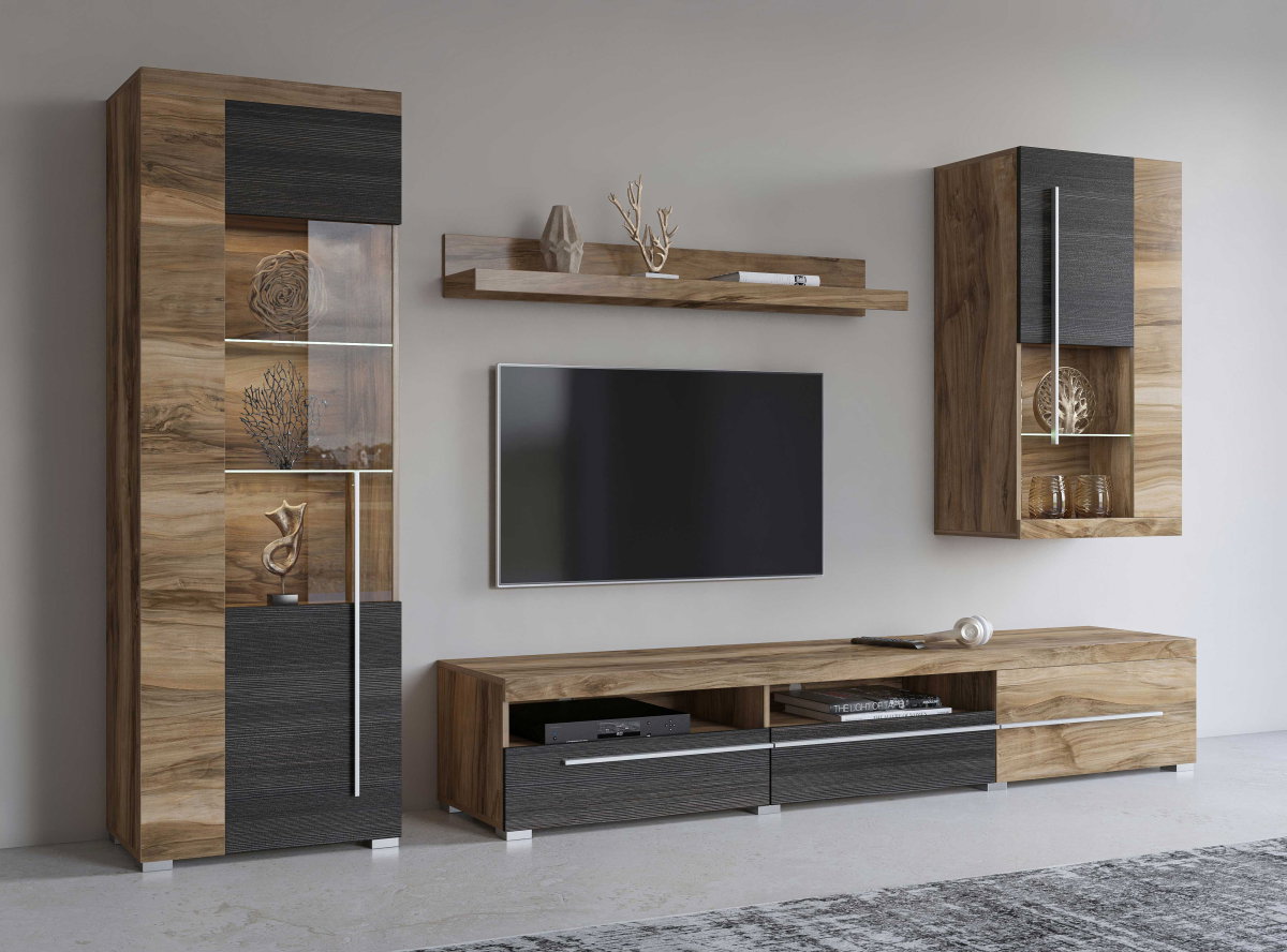 Set za dnevni boravak Rogalo 10 (hrast wotan)