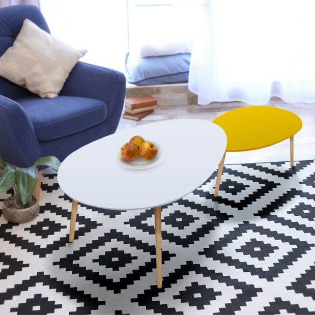 Set 2 kusov konferenčných stolíkov Dablo 