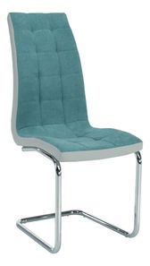 Scaun de sufragerie Santa new (mentol + gri)