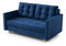 Pohovka dvojsedačka Jennifer (tmavomodrá)