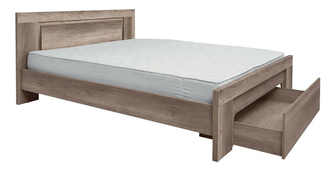 Manželská posteľ 160 cm BRW Anticca LOZ/160