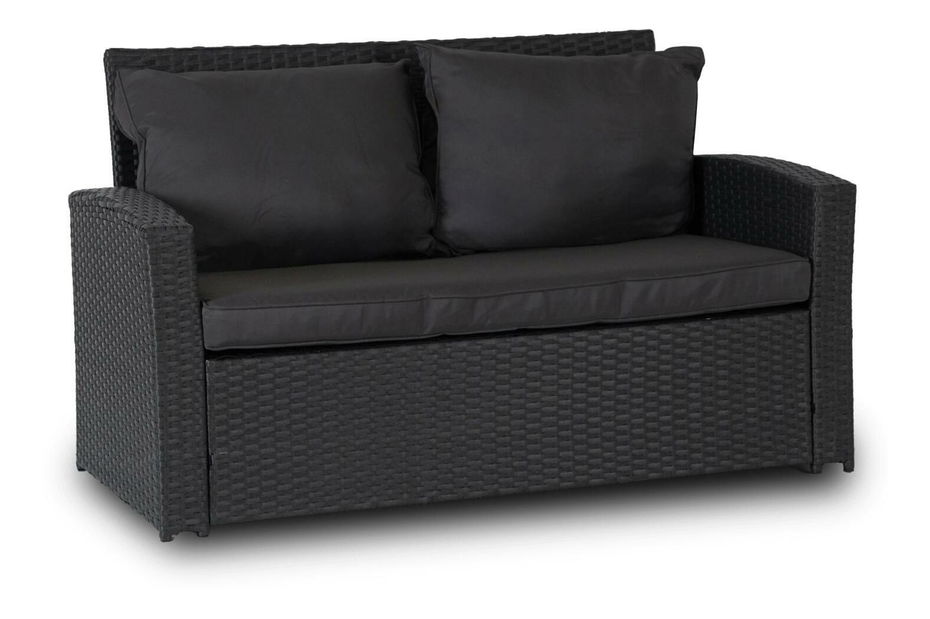 Kerti szett Fastos (sötétszürke) (6 fő részére)