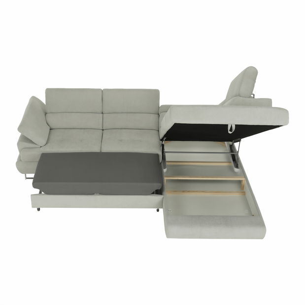 Rohová sedačka Bjorn (P) (béžová)