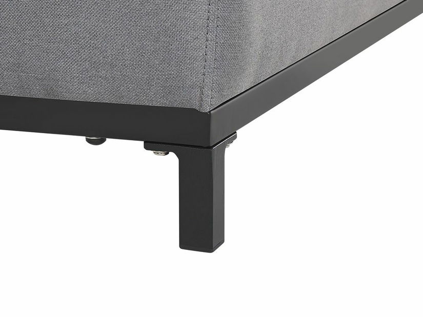 Taburetka RAVIOL (sivá + čierna)