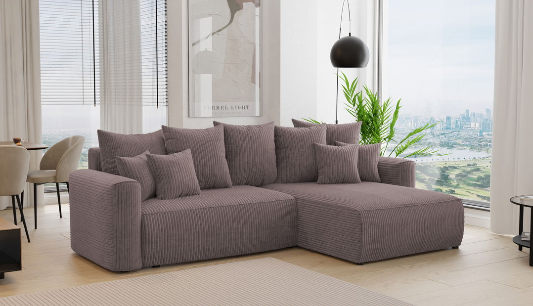 Colțar Baria (D) (maro închis)