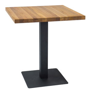 Barski stol Pedro (hrast + crna)