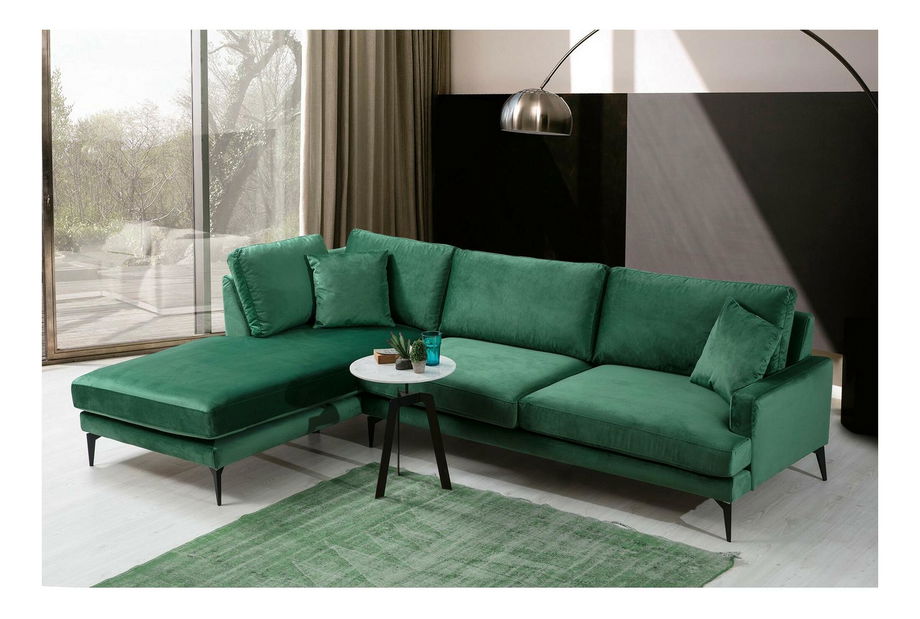 Colțar Papirolla (S) (Verde + negru)