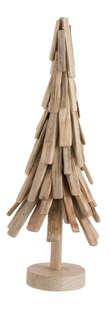 Dekoratívny predmet Jolipa Vianočný kužeľ (22x22x61cm) (Prírodná)