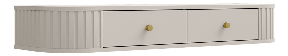 Toaletný stolík Ovala 2S (dub)