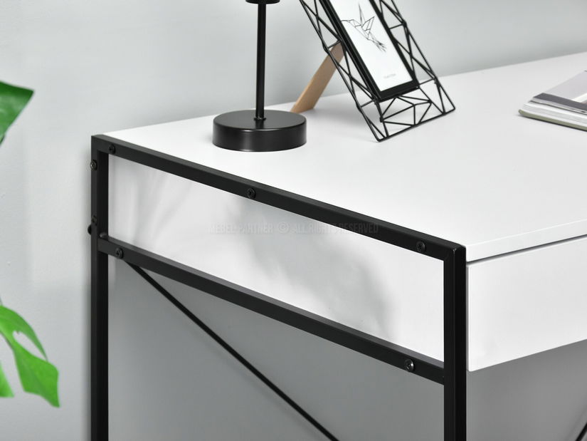 PC stolić Unica (bijela + crna)