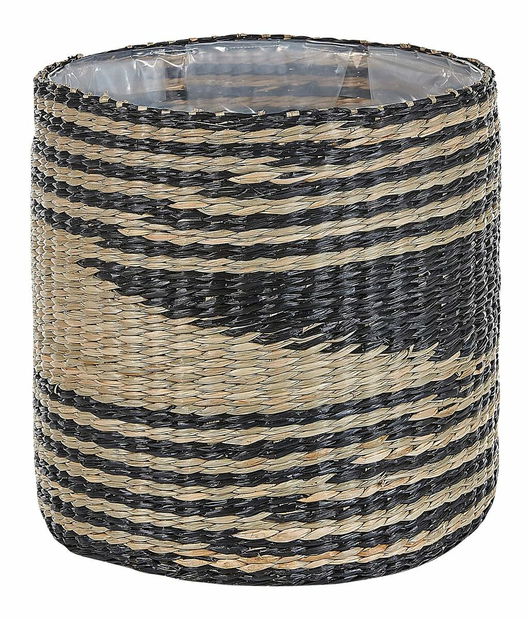 Set 3 buc ghiveci de flori Ratty (bej)