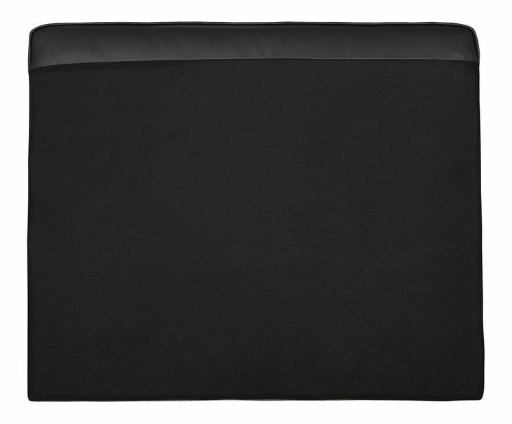 Kožená pohovka trojsedačka Skive (čierna)