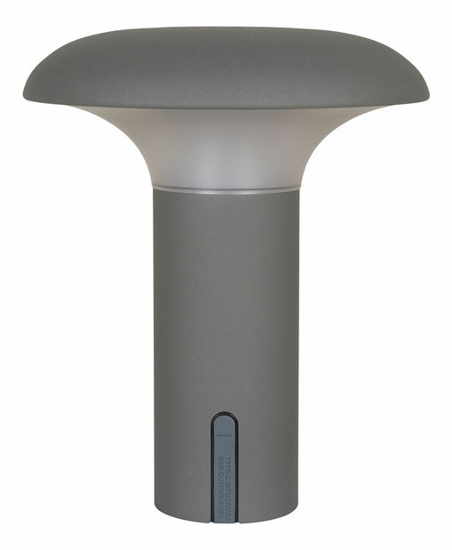 Vonkajšia LED lampa Rodelia (sivá)