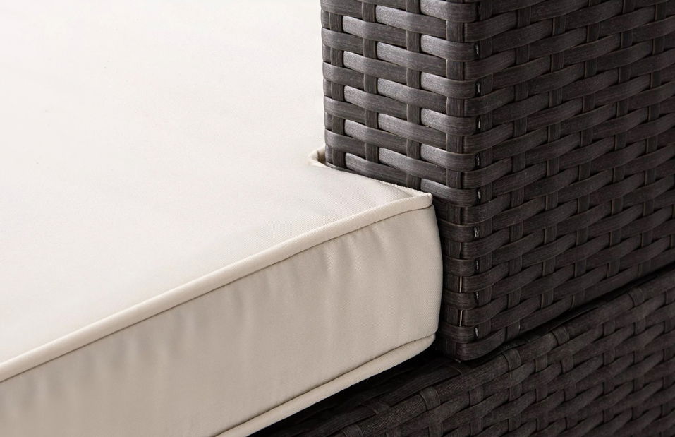 Súprava záhradného nábytku 1+1+1 Nila (béžová + béžová)