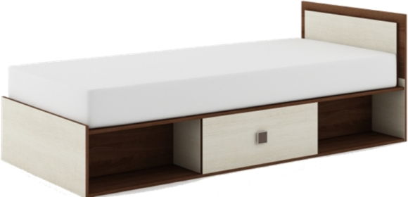 Jednolôžková posteľ 90 cm Majka MM-16 (s matracom)