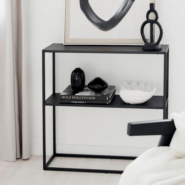 Konzolasztal Andy (fekete)