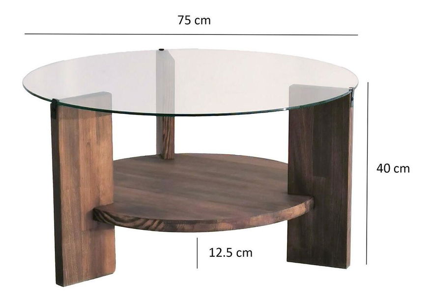 Măsuță de cafea Maiga (nuc)