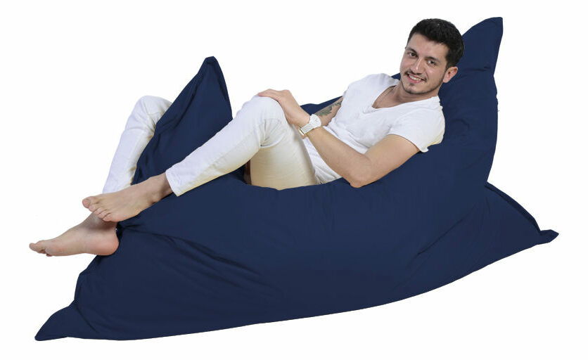 Fotoliu puf Gladiator (Albastru închis)