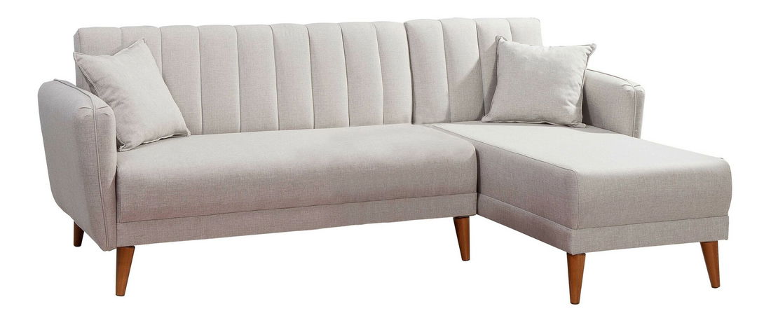 Kutna garnitura Adrie (D) (krem)