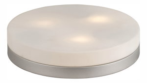 Lampă de tavan/aplicată Opal 48403 (nichel + opal)