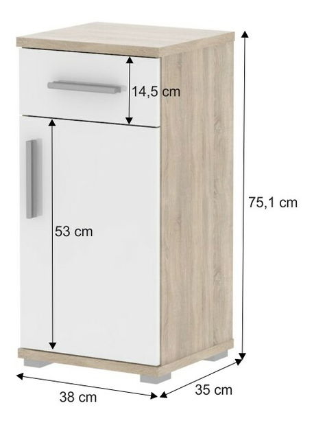 Kúpeľňová skrinka Foana Li03
