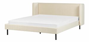 Franciaágy 160 cm Belize (bézs) (ágyráccsal) (tárolóhellyel)