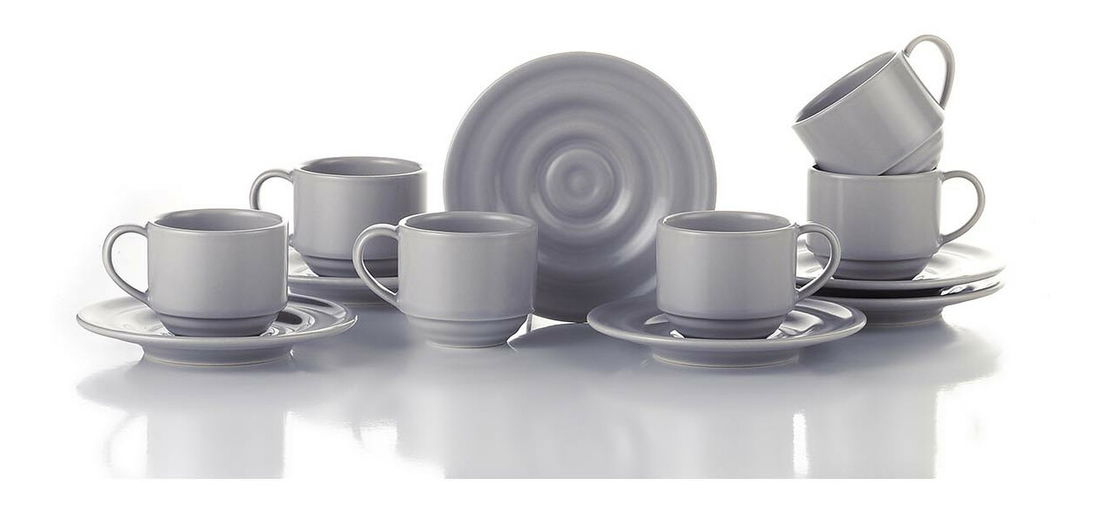 Kávová súprava (12 ks.) Pierot (béžová)